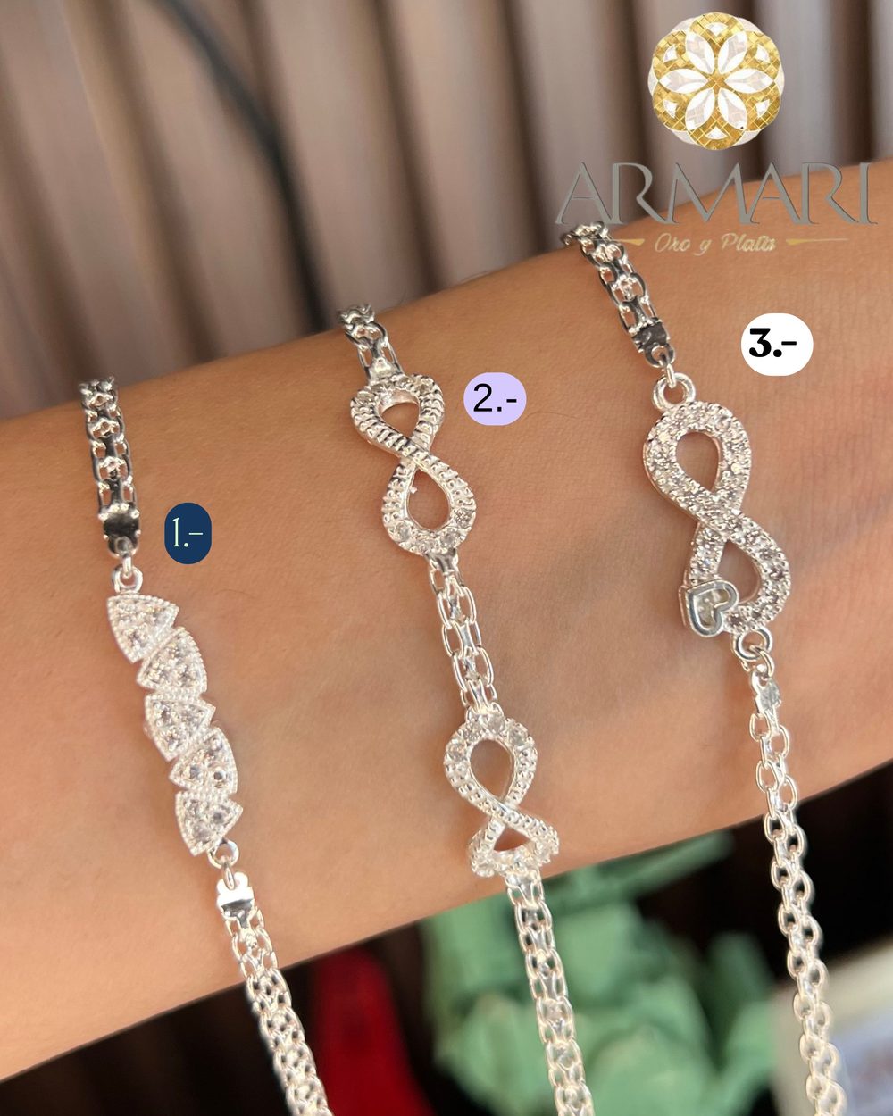 Pulsera Bismark · infinito