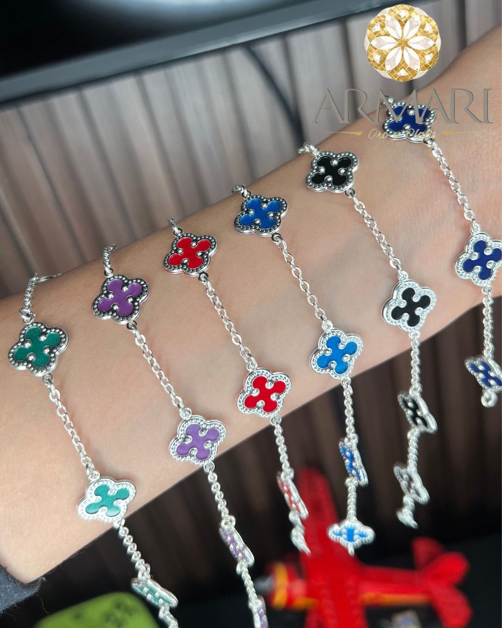 Pulsera tipo Van Cleef