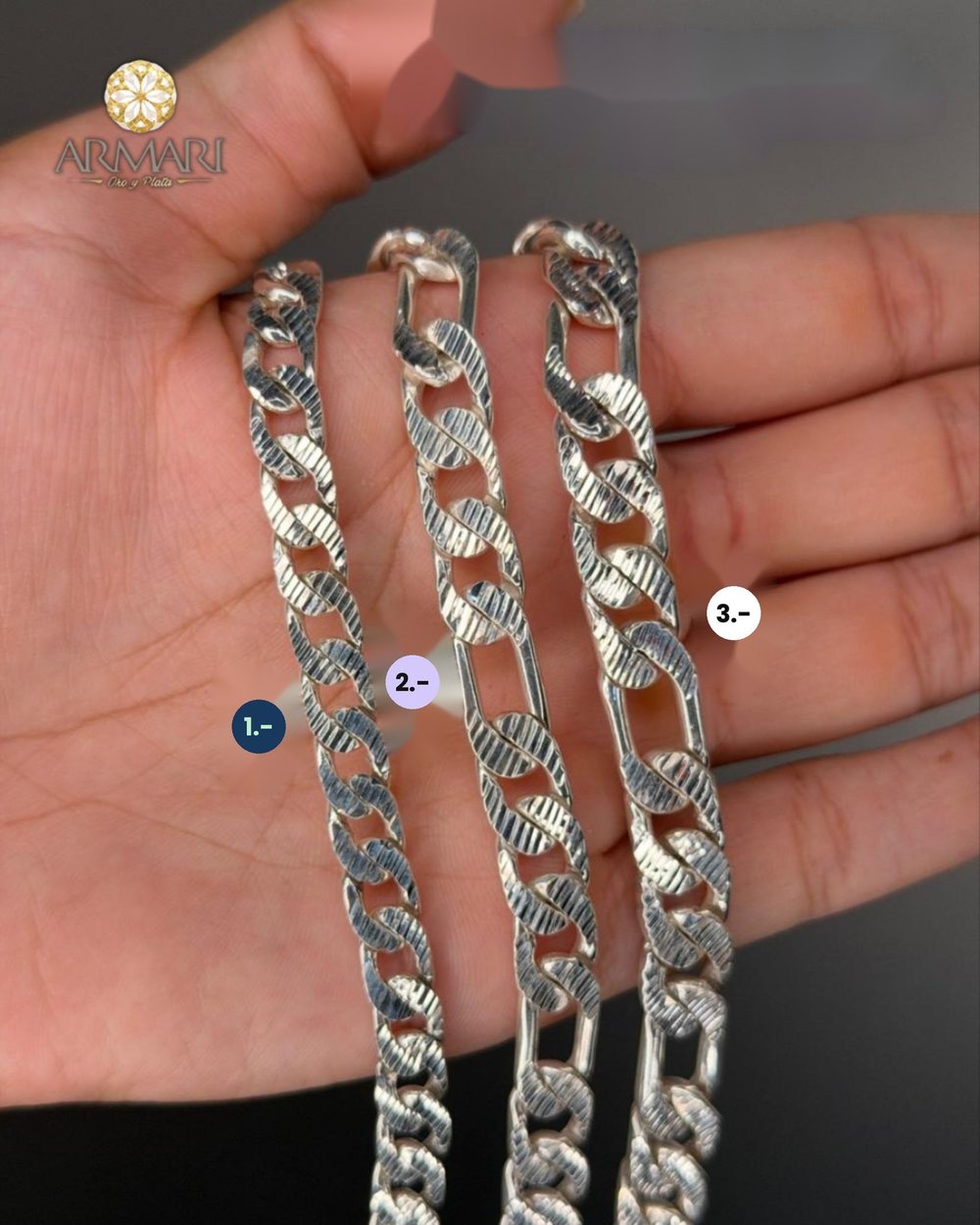 Pulso hecho a mano diamantado